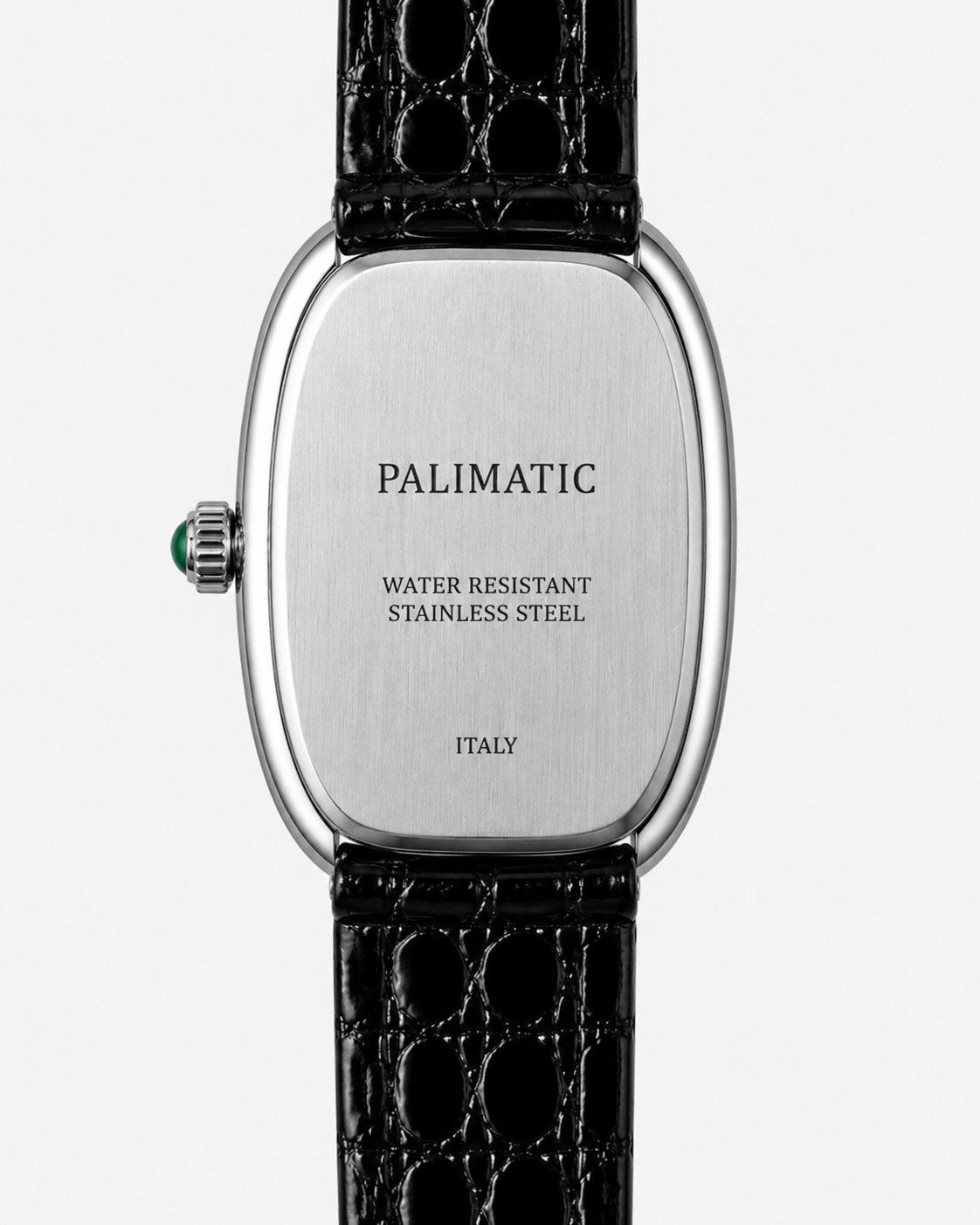 Montre ovale PALIMATIC Ovalissimo, vue de dos 