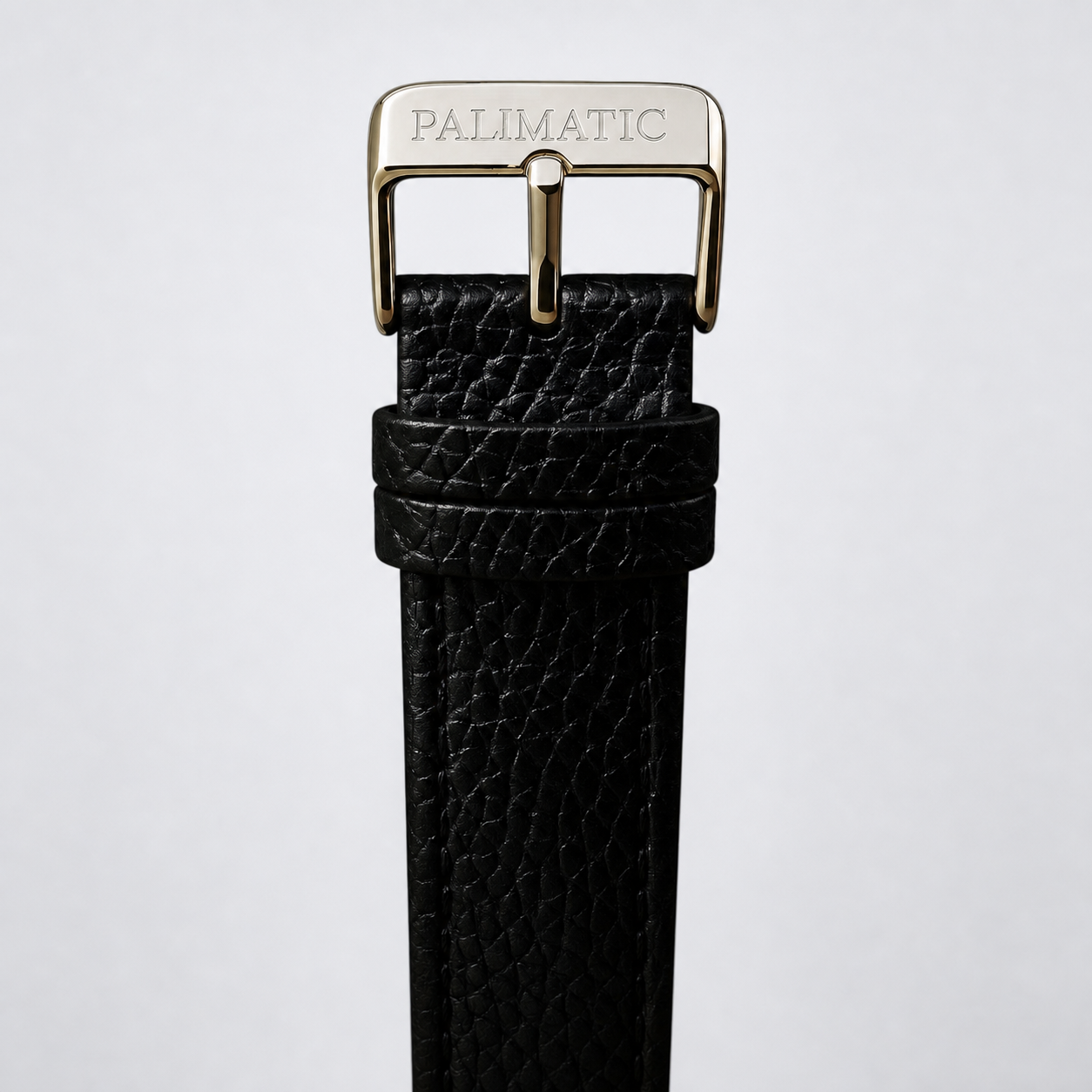 Bracelet cuir italien montre PALIMATIC mostardino 
